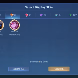 MLBB | Queennn | LVL 74 | TRANSFORMER ROGER | KOF DYROTTH, KARINA | LUCKYBOX URANUS | HERO 131 | SKINS 211 | FULL EMBLEM - Image 4