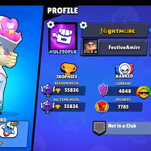 🔥55K TROPHY - 16K BLING 🔥 99 BRAWLER | 56 MAXED | 54 HYPERCHARGED | 332 SKIN | INSTANT DELIVERY - Image 3