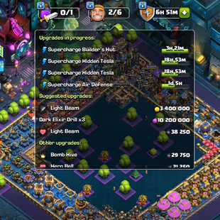 [EE43] 13 EPIC MAX[TH18 MAX]5 HERO/WALLS/DEF MAX || 3.4K WAR STAR || 241 XP || RENAME 1K GEMS || CHEAP - Image 4