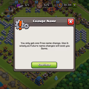 Th12 max nothing left || 3x scenery rare statue available | 5 epic equipment l| Gems 2000 || cwl medel 190|| Rename free - Image 4