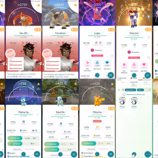 [G299] LEVEL 70 PVP ACCOUNT I SHINY SPECIAL BACKGROUND LUGIA DILAGA KYUREM NECROZMA ZAMAZENTA ETC I 40 SL I 5x 100IV LEG - Image 4