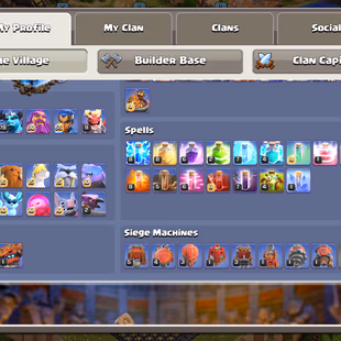 RR💥TH 18 HIGH DEFENCE💥HERO 101/103/78/80/55/11 | 6 EPIC EQUIPMENT MAX 56 HERO SKIN NC-500 BUILDER BASE FULL MAX XP-236 - Image 5