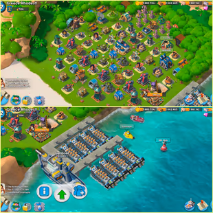 🔥PREMIUM🔥Level 62 | HQ-23 | VP-536 | PW-296 | 8x Landing craft-23 | Gunboat-22 | Good Heros & Resource | Android & iOS - Image 3