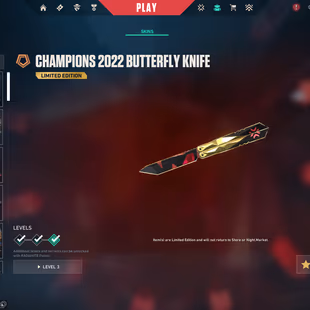 🌍EU | 61 Skins | 6 Knives | ''Champ 2022'' Butterfly & Phantom✨ | Elderflame Vandal | Spectrum Classic | 61K VP Spent - Image 2