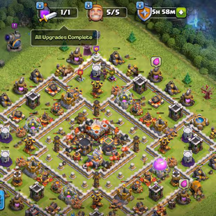 [ TH-11 FULLY MAX ] || MAX LIST: MAX DEFENCES - TROOPS - WALLS || HEROS: 50-50-30-20 MAX || FASTEST DELIVERY - Image 2