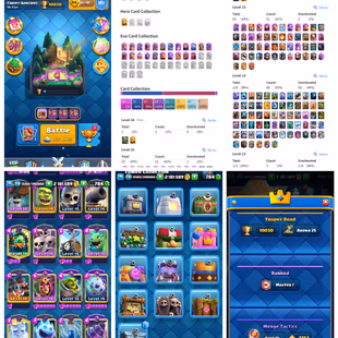 Premium KT 15 (LVL.70) 121 CARDS MAX || EVO-22 || NC-500 || 54x ELITE CARDS || SKINS-13 || 10K TROPHIES || 2.2M GOLD ||  - Image 2