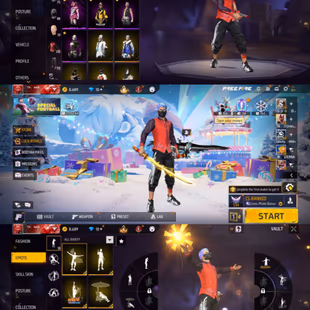 iOS/Android (Global) - Level 60 - Set 138 - Emote 18 - Pet 26 - Weapon 171 - Artifact 4 - Mythic 20 - Epic 39 - Diamond  - Image 1