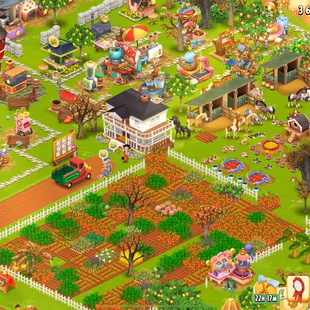 LEVEL 158 [] DIAMONDS 1081 [] BARN 10250 [] SILO 3850 [] VOUCHERS  [] COINS 3.6 M [] MAINLAND UNLOCKED - Image 2