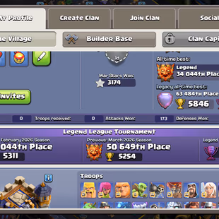 TH 18 99 PERFECT MAX-XP 251- 5 HERO MAX-11 EPIC EQUIPMENT MAX OTHER ALL 20-ALL DEFENSE WALLS MAX-NC YES-TROPS MAX 4 LEFT - Image 3