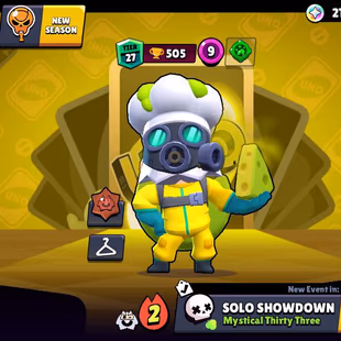 [DG-15] 23K-TROPHIES 59-BRAWLERS 2-HYPERCHARGED 40-SKINS 130-GEMS 60-RENAME CHEAP INSTANT DELIVERY GUARANTEED  - Image 1