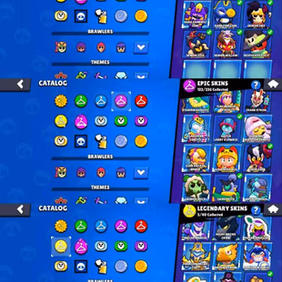 🔥94K TROPHIES|30 GEMS|🔥TOTAL 95 MAX|66 HYPERCHARGE|29 POWER MAX|365 SKINS|100 SUPER RARE SKINS|STAR SHELLY|NITA|COLT| - Image 5