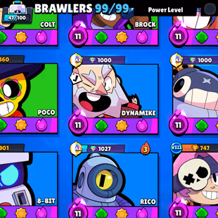 BEST OFFER 🎄 70K TROPHY - 335X SKINS 🎄 99/99 BRAWLER | 43X MAX | 37X HYPER | 53-GEM | DELIVERY INSTANTLY  - Image 4