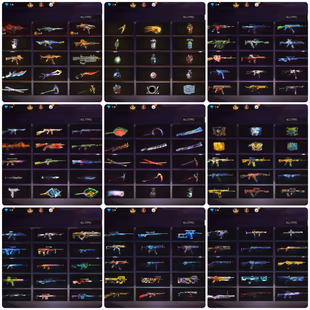  Lvl 63 Ff Acc || 4 GUNS  || YELLOW BERZILIAN TROUSERS  - Image 5