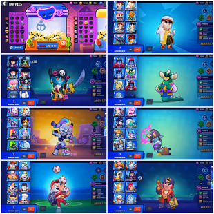  218 GEMS | 101/101 BR | 85.9K TROPHY | 54 MAX [ 49 HYPERCHARGED ] | 334 RARE SKINS | 59 TITLES | 56 MAX RANK  - Image 6