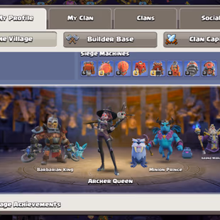 285-XP🔥COSMIC SCENERY🔥TH18 CLOSE MAX!! HIGH SEAS SCENERY!! HEROES 81!80!45!52!26!6!! OBSTACLES BASE DECORATED  - Image 8