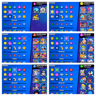 Trophy 61K | Brawler 100 | Max 40 | Hyper 29 | Profile icones 484 | Skins 285 | Old Best Account | Instant Delivery - Image 3
