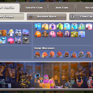 Th17Almost max | Hero-100-100-72-50 | Equipment-15-Epic Almost Max | XP-210 | Defence Wall Almost Max | NC-Yes | BEST-DE - Image 4