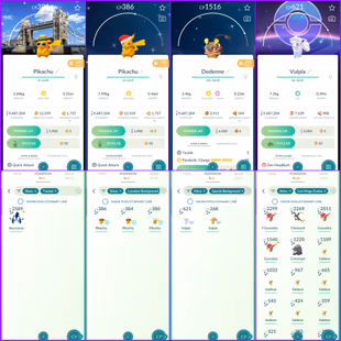 Level 74 Instinct : 2020 Creation | 1200+ PokeCoins | 600+ Shiny : 250+ Legendary | 9.6M Stardust | Crazy Stacked Rare P - Image 6
