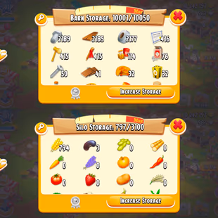 🔥 CRAZY DEAL LEVEL 101🔥 BARN 10001:10050 | SILO 797:3100 | 10 MILLION COINS | 967 DIAMOND | CHECK PHOTOS | INSTANT  - Image 3