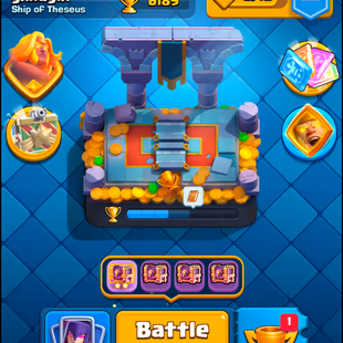 🌟6150 TROPHIES🌟40 LVL | KT 13 | 115 CARDS | 1 ELITE CARDS | 6 EVO | EMOTE 23 | G9VJRY2JR - TAG ACCOUNT - Image 1