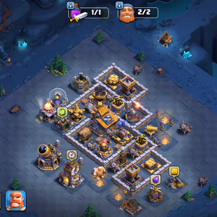 Closely Max 18--Good Heros- All pets max & All epic max type- Nc Possibal -Buildee base max -Profile flame-Link to buyer - Image 5