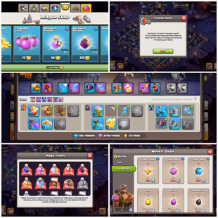 5 SCENERY [ 25 SKINS 11 LEGENDARY SKINS ] TH 14 NEAR MAX | 76-76-51-53-27 HEROES | 5 EPIC EQUIPMENTS | FULL ACCESS  - Image 6