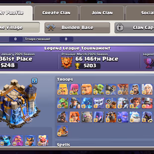 Th18 [99percent] Max | [6-Hero Max] | Equipment-14-Epic Almost Max | [Full Cosmic Set 1 Skin miss] | XP-237 | NC-Yes | B - Image 4