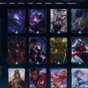 SEVER [ LAS ] - 204 LVL  - BRONZE II  - 177 SKINS - FULL CHAMP [ 6310 BE - 134 RP ] - FULL ACCESS - Image 6