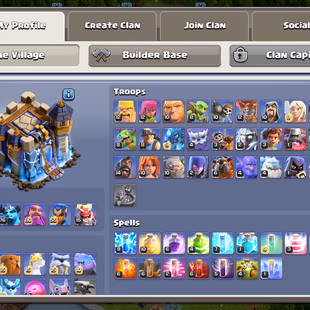 🔥TH 18 ALMOST MAX🔥XP 241-[ 5 EPIC EQUIPMENT MAX SH 26-HERO MAX 105-105-80-55-DEFENSE MAX-HIGH WALLS-NC 500-BEST DEAL - Image 3