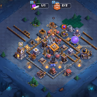 Th11 Max [All Equipments Max] 1 Lvl Left [] War Arena Scenary [] CWL-1940-Medals [] XP-130 [] Old Obstacles [] 7800 Gems - Image 6