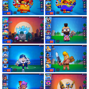 🌟Master Ranked 2024🌟 | 56K Trophies | 50 Maxed | 90 Haypercharge | 300 Skins | 20 OG Skins | account 2019 - Image 8