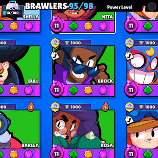 RARE 🎄 390X SKINS | 87K TROPHY 🎄 85X MAX BRAWLER | 64X HYPER | 97/98- BRAWLER | NC-YES | 42K POINT | 10K VICTORIES | - Image 4