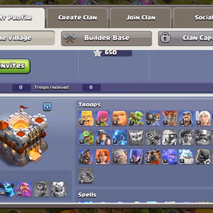 🔥[1250 CWL MEDALS-FULLY MAX TH-11🔥G.GAUNTLET-F.ARROW | 1X SCENERY | HERO-50-50-30 -20 | NC AVAILABLE | LOW PRICE - Image 5