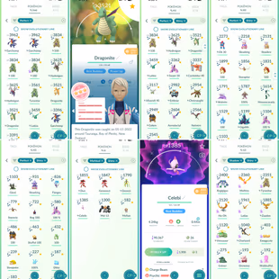3x MASTER BALL 💎40 SHINY LEGENDARY💎887 SHINY - 453 LEGENDARY - LEVEL 71 - 166 PERFECT - 22 SHINY COSTUME- 71 DMAX - 43 - Image 4