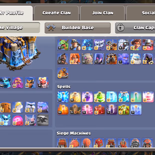 🔥2x Sceneries🔥 || Xp-251 || Th18 Almost || Almost Max Equipment || Heroes 95-105-90-80-55 || 6 Builders || Nc Avail - Image 3