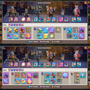 HIGH XP 287 | TH18 MAXED | ALL TROOPS MAX | NICE EPIC EQUIPMENT | 4072 WAR STARS | 29K LEGEND TROPHIES - Image 5