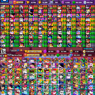 Trophy 62K [Billing 52k] [] 100x Unlock Brawler [] Max 23x [] Hyper 19x [] Hay Day 49 Lvl Add into Mail [] BEST-DEAL - Image 3