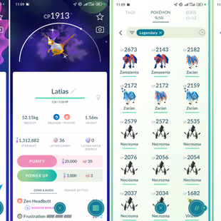 Lvl 52 [Rayquaza & Necrozma] | 53 Legendary | Giratina | Zacian | Zamazenta | Dialga | Palkia | Latias | Instinct | 282 - Image 4