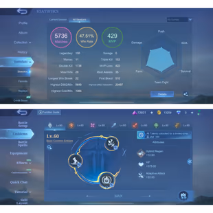 MOONTON | LV 98 ✨VENOM GROCK - SAINT SEIYA BADANG - DRAGON TAMER KIMMY - MEOWKIN JULIAN🔥 HERO 113 | SKIN 133 | BP 13K - Image 3