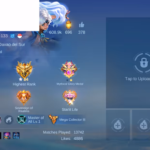 [IOS/ANDROID] CEL LVL 133 | 132 HEROES | 520 SKINS | MEGA 3 | HEAVY COLLAB | 2 LEGEND SABER JOHNSON - 5 RARE COLLECTOR  - Image 4