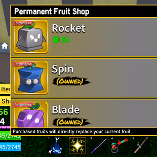 Blox Fruits Account | Lv.1054 | 14 PERMANENT FRUITS (Buddha, Light, Ice, Dark, Gravity & More) | Dark Blade | Rabbit Rac - Image 3