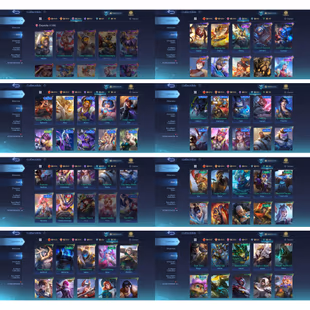 MOONTON | LV 73 🔥CC NATA - LB TIGREAL - DT KIMMY & MASHA - BLAZING ESME - SUMMER FARAMIS💖 HERO 68 | SKIN 94 | BP 43K - Image 5