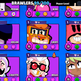 LEADERBOARD PRESTIGE - 2 | 100K H.TROPHY | 100/99 BRAWLER | 84X MAX | 72X HYPER | 350X SKINS | 640X PINS | BEST DEAL - Image 8