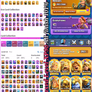 🦄✨[10K USD Money INVESTED XP90 ] ESPORTS PURE MAXED NOTHING LEFT WORLD RANKS 3 DIG ALL 110 LEVEL 16 40 EVO 10/10 HERO - Image 1