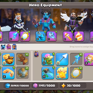 Th16 Almost Max [6k-Gems] | Hero-95-95-70-45 | Equipment-10-Epic Almost Max | XP- 193 | NC-Yes | BEST-DEAL - Image 5