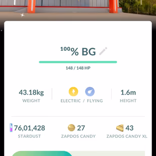 CHEAPEST 210 SHINY 💎 100 LEGENDARY 💎 7.6 MILLION DUST [] BG GROUDON [] LEVEL 70 [] SHINY ZAPDOS BG - Image 6