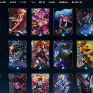 SEVER [ LAS ] - 204 LVL  - BRONZE II  - 177 SKINS - FULL CHAMP [ 6310 BE - 134 RP ] - FULL ACCESS - Image 5