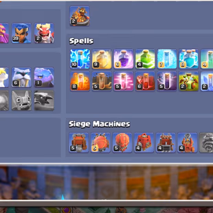 TH16 Max Walls !! 4x Paid Scenery !! 12 Epics ( 4 Level 20 ) !! Heroes K-87 AQ-93 MP-47 GW-62 RC-39 !! Namechange 1000 - Image 4