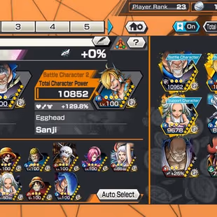 [3948] [IOS+ANDROID] 7 EX - Nusjuro + 2 Yamato + Garp + Kaido + Roger + S-Snake , Good Medal , 130 Support - Image 6