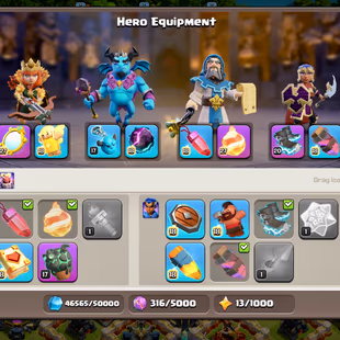 🔥TH-17 [ 4HERO MAX ACCOUNT]🔥5 SCENARY AVAILABLE || AQ-100 Bk-100 MP-80 GW-75 RC-50 || LOTS OF HERO SKIN AVAILABLE || - Image 8